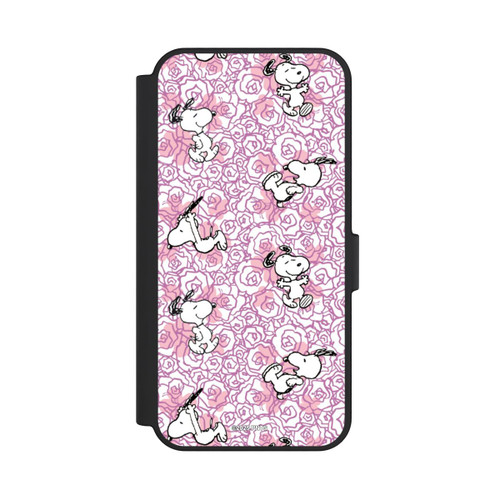 Samsung Galaxy S24 FE 5G NIVOflip Peanuts Pink Roses Pattern