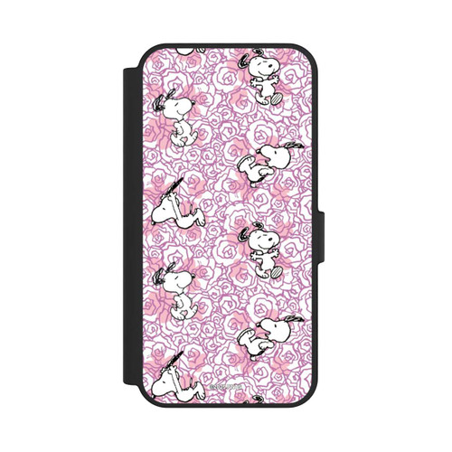Samsung Galaxy S24 FE 5G NIVOflip Peanuts Pink Roses Pattern