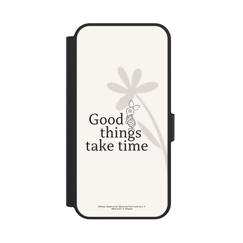 Galaxy S24 FE NIVOflip Good Things Take time Porcinet