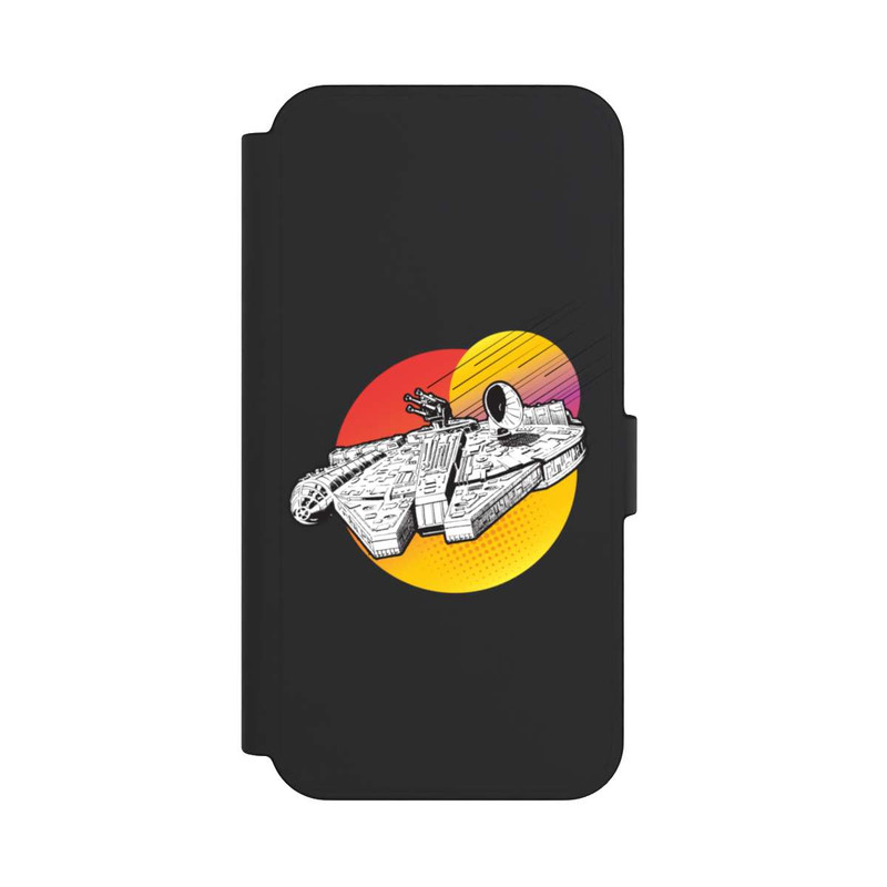 Galaxy S24 FE NIVOflip Millennium Falcon Transparent