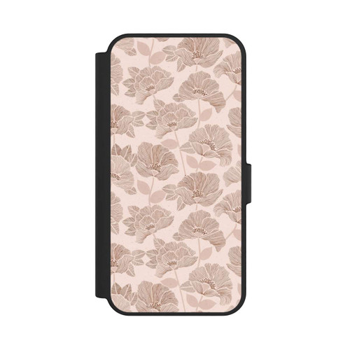 Samsung Galaxy S24 FE 5G NIVOflip Brown Floral Block