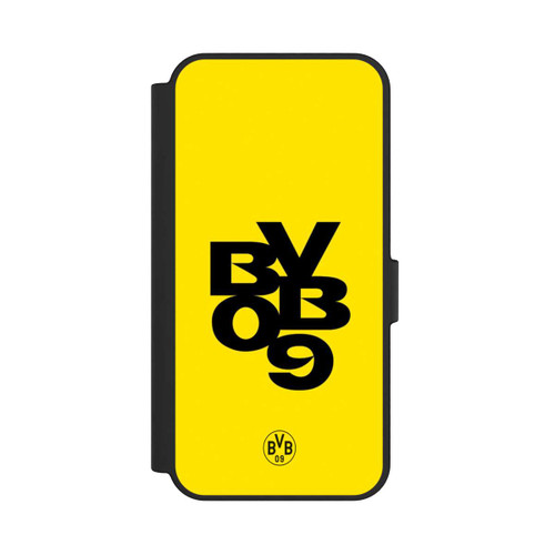 Samsung Galaxy S24 FE 5G NIVOflip BVB09 Schwarz Gelb