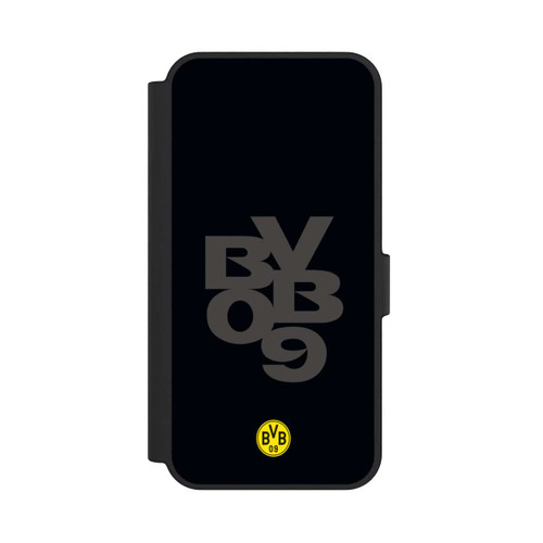 Samsung Galaxy S24 FE 5G NIVOflip BVB09 Grau Schwarz
