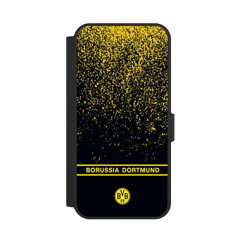Samsung Galaxy S24 FE 5G NIVOflip BVB Farbverlauf Schwarz
