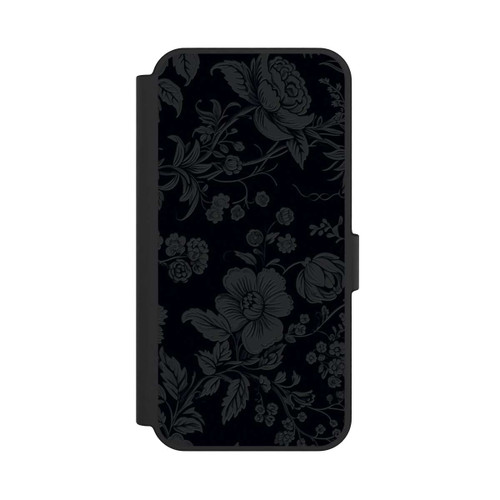 Samsung Galaxy S24 FE 5G NIVOflip Dunkle Blumen Vintageoptik