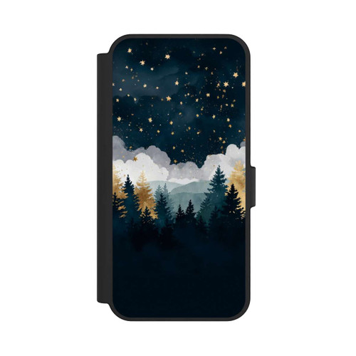 Samsung Galaxy S24 FE 5G NIVOflip Forêt Nocturne Indigo