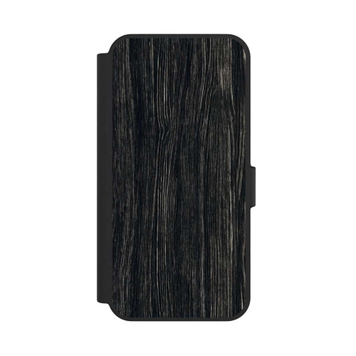 Samsung Galaxy S24 FE 5G NIVOflip Dunkle Holzstruktur