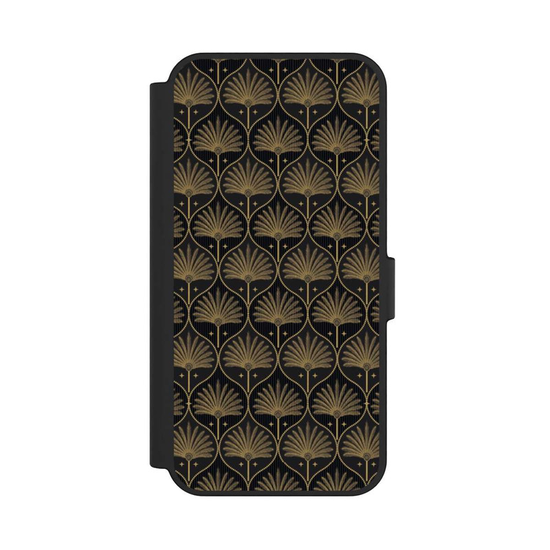 Galaxy S24 FE NIVOflip Feuilles Art Déco