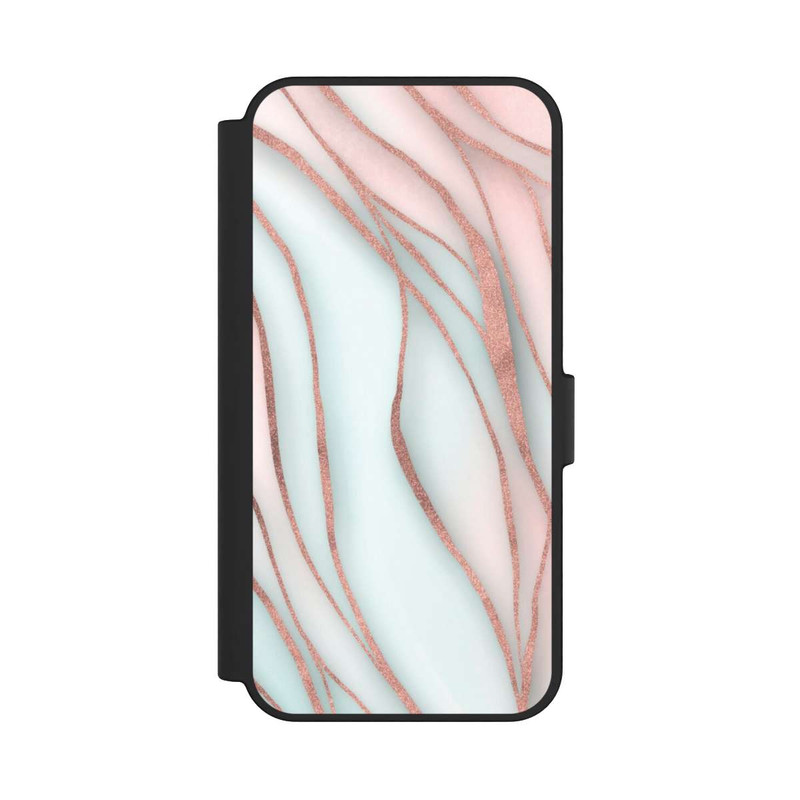 Galaxy S24 FE NIVOflip Soft Waves Gold Rose Gold