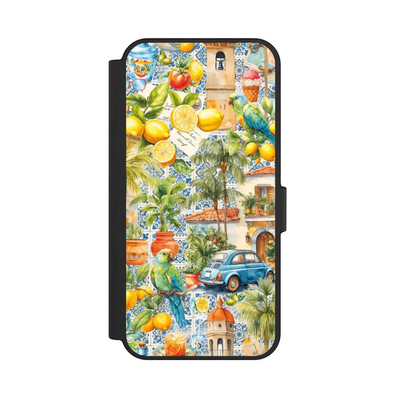 Galaxy S24 FE NIVOflip Whimsica Italian Travel Memories With AI
