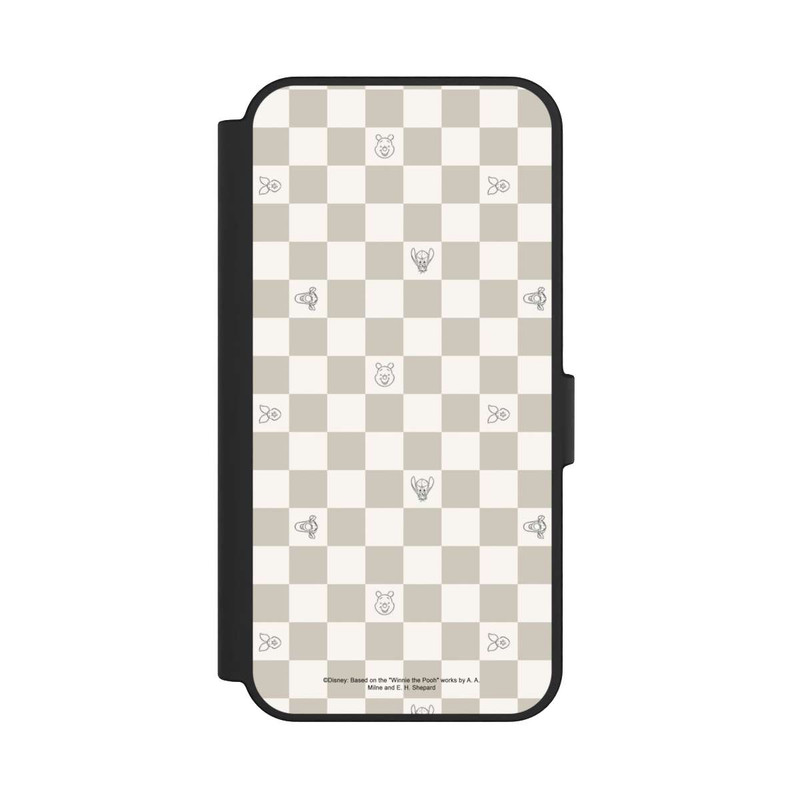 Galaxy S24 FE NIVOflip Winnie Puuh Kariert Beige