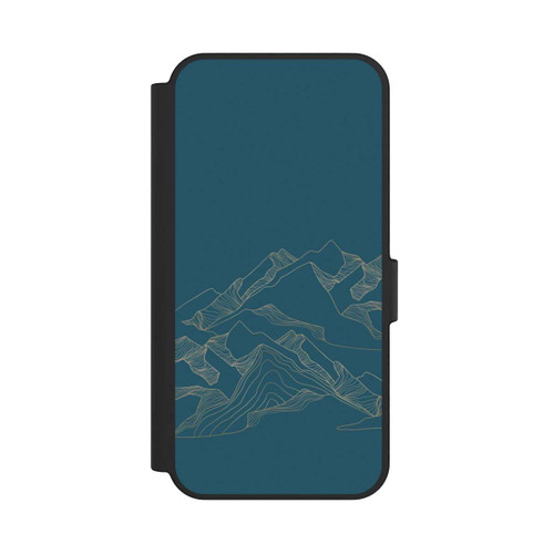 Samsung Galaxy S24 FE 5G NIVOflip Berglandschaft blau