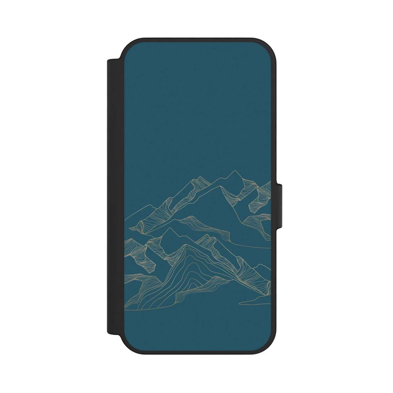 Galaxy S24 FE NIVOflip Berglandschaft blau