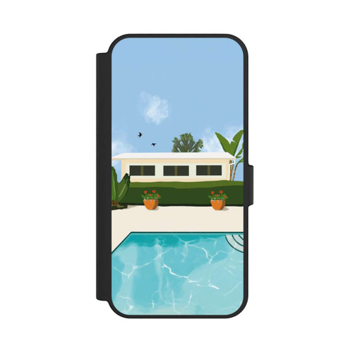 Samsung Galaxy S24 FE 5G NIVOflip California Backyard by Roberta Murray