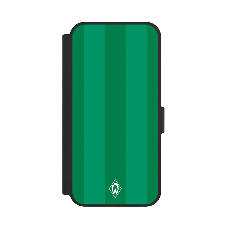 Galaxy S24 FE NIVOflip Werder Bremen Grün gestreift