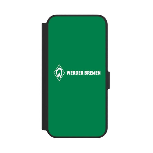 Samsung Galaxy S24 FE 5G NIVOflip Werder Bremen Schriftzug Raute Grün