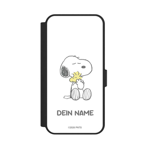 Samsung Galaxy S24 FE 5G NIVOflip Snoopy And Woodstock Cuddling Personnalisable