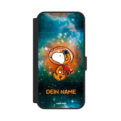 Samsung Galaxy S24 FE 5G NIVOflip Snoopy Voyageur de l'espace Personnalisable