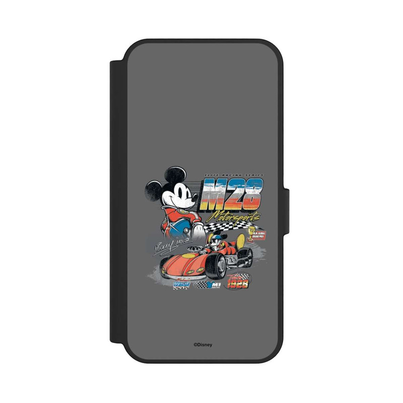Galaxy S24 FE NIVOflip Micky Maus Rennfahrer Auto M28