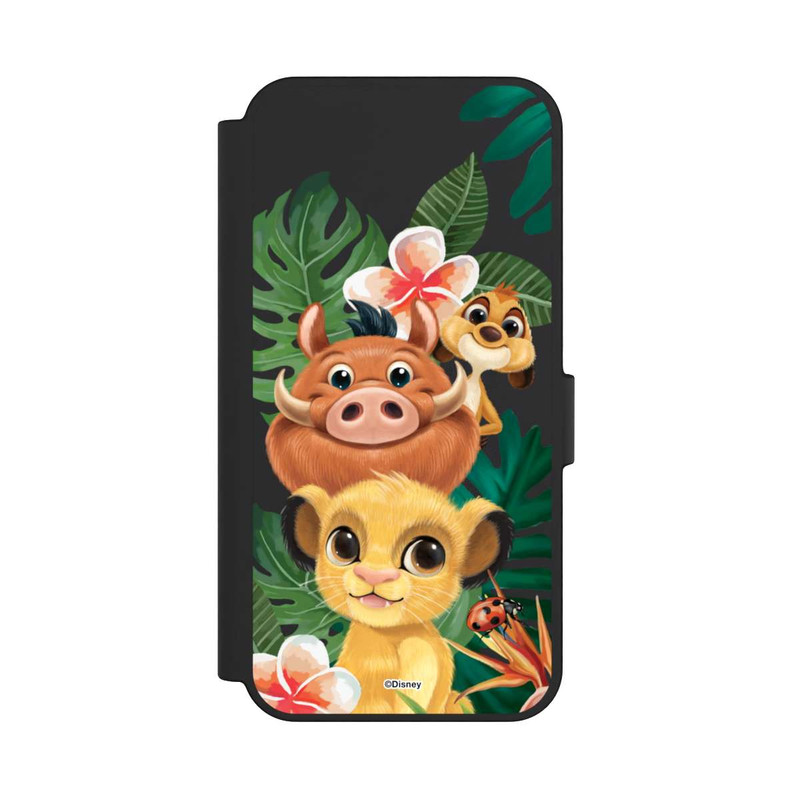 Galaxy S24 FE NIVOflip Lion King Jungle Friends Transparent
