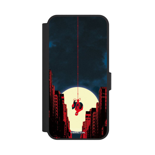 Samsung Galaxy S24 FE 5G NIVOflip Spider-Man Marvel between Skyscrapers