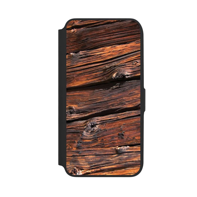Galaxy A16 5G NIVOflip Effritement Planche en Bois