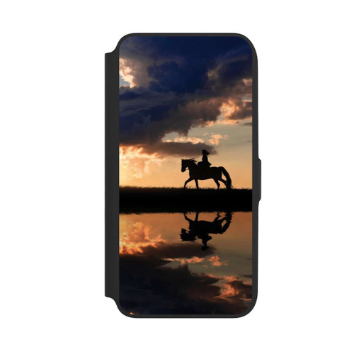 Samsung Galaxy A16 5G NIVOflip Ausritt im Sonnenuntergang