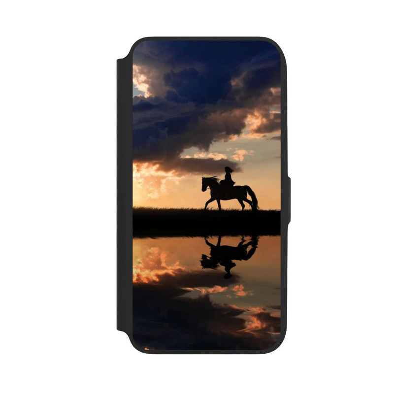 Galaxy A16 5G NIVOflip Ausritt im Sonnenuntergang