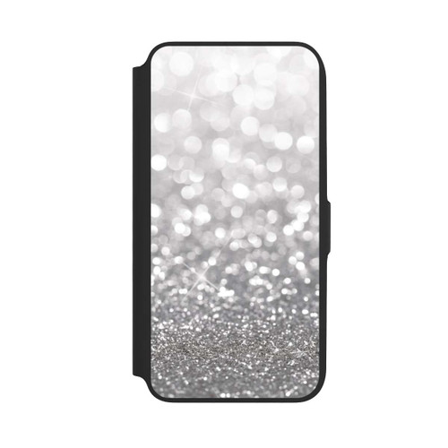 Samsung Galaxy A16 5G NIVOflip Pluie de Paillettes Argentées Look