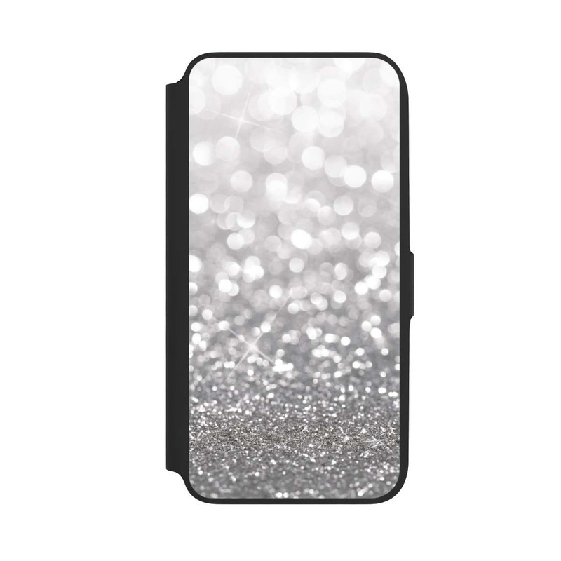 Galaxy A16 5G NIVOflip Pluie de Paillettes Argentées Look