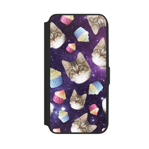 Samsung Galaxy A16 5G NIVOflip Crazy Galaxy Space Cats