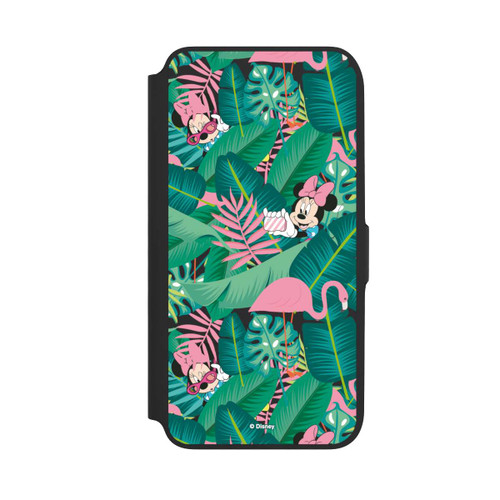 Samsung Galaxy A16 5G NIVOflip Minnie Summer Palmblätter ohne Hintergrund