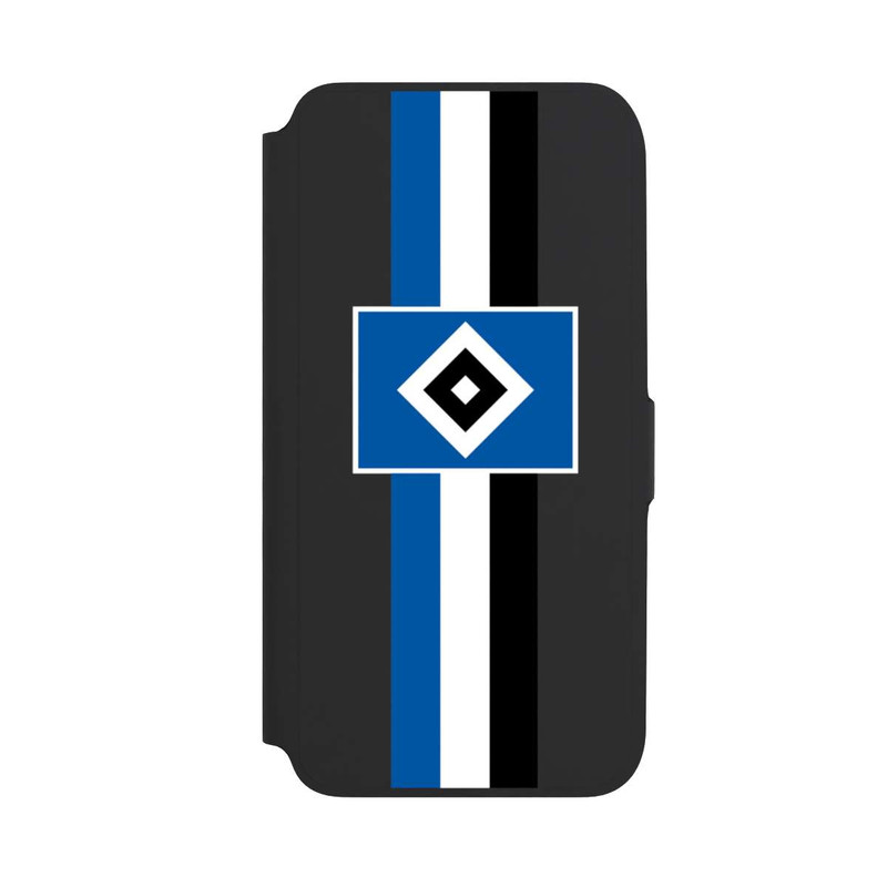 Galaxy A16 5G NIVOflip HSV Streifen - Blau-Weiß-Schwarz - ohne Hintergrund