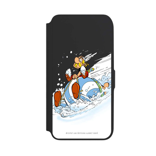 Samsung Galaxy A16 5G NIVOflip Astérix &amp; Obélix Luge Transparent