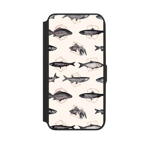 Samsung Galaxy A16 5G NIVOflip Fische in Geometrie