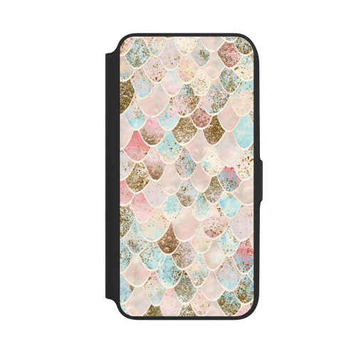 Samsung Galaxy A16 5G NIVOflip Glitzer Look Meerjungfrau Muster