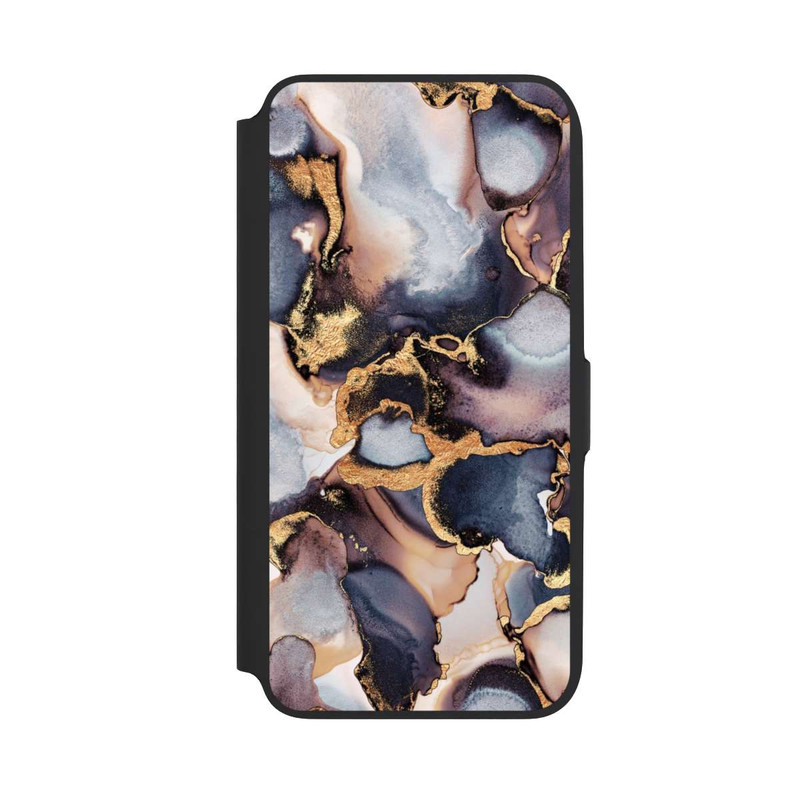 Galaxy A16 5G NIVOflip Verträumte Tinte Grau-Golddruck