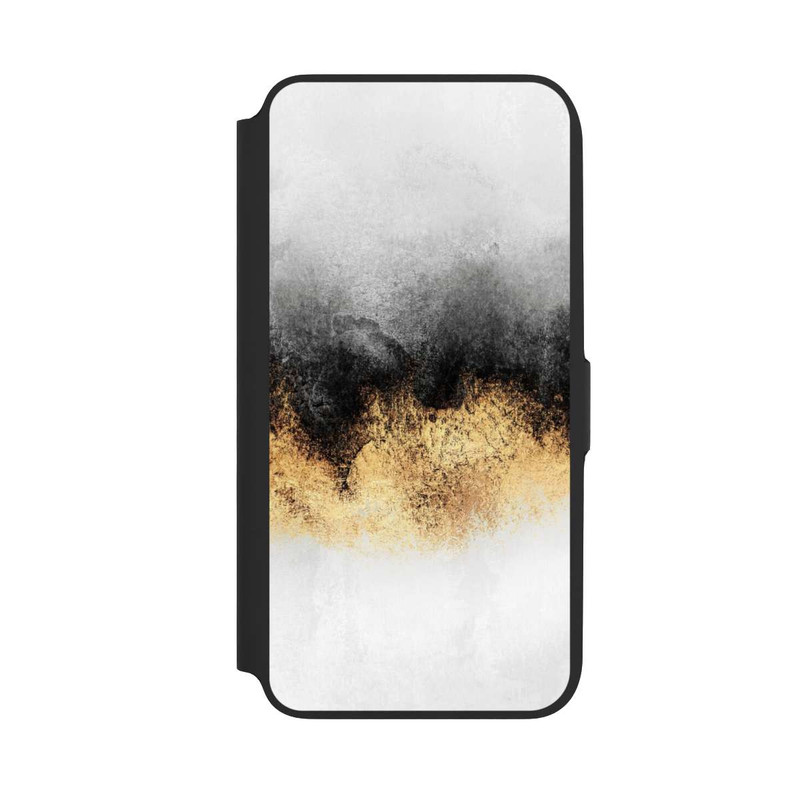 Galaxy A16 5G NIVOflip Grauer Himmelstaub Golddruck