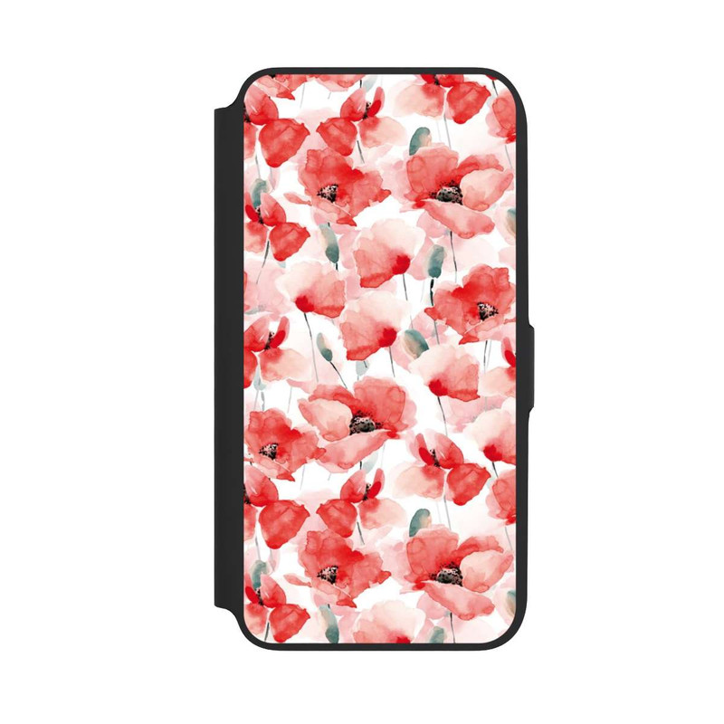 Galaxy A16 5G NIVOflip Mohnblumen Muster