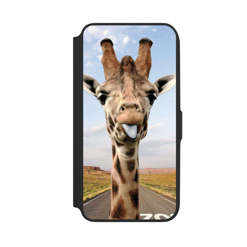 Galaxy A16 5G NIVOflip Giraffe auf der Straße