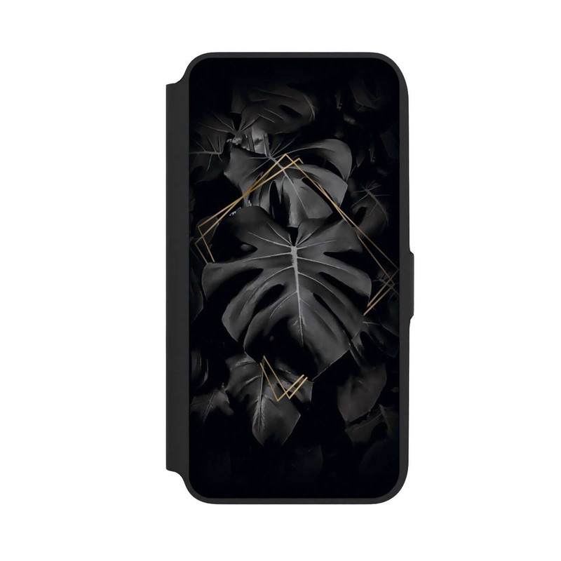 Galaxy A16 5G NIVOflip Black Leaves
