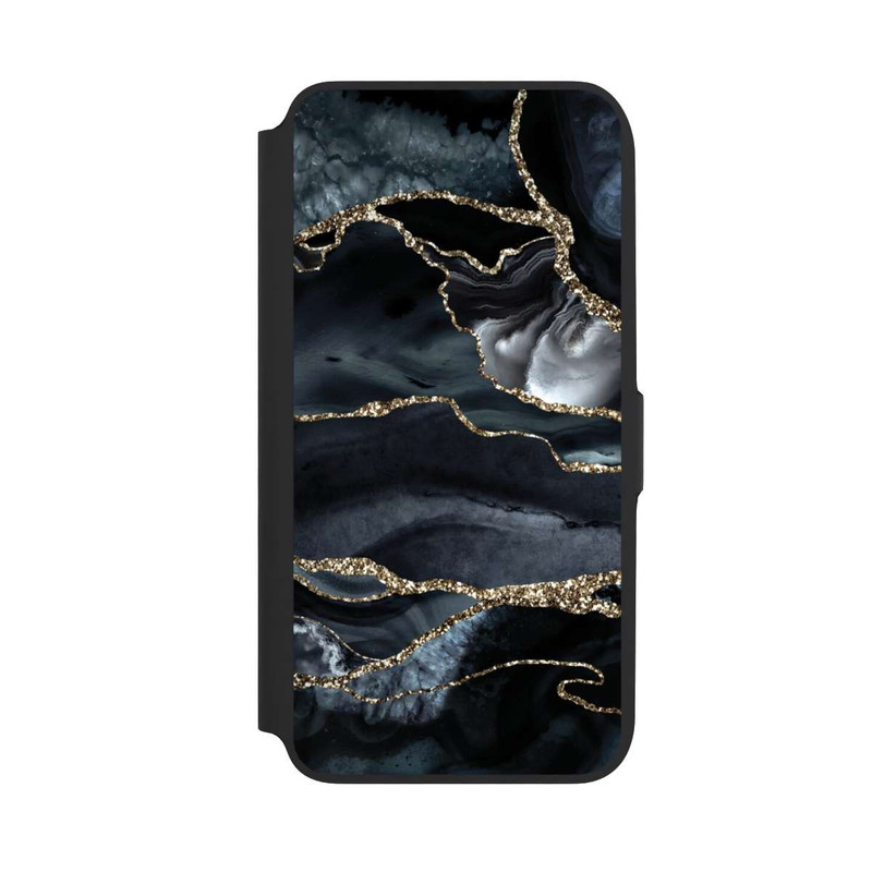 Galaxy A16 5G NIVOflip Or marbré foncé Aspect pailleté