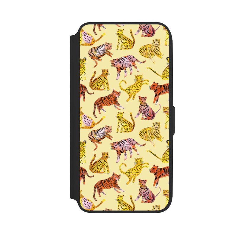 Galaxy A16 5G NIVOflip Tiger und Leoparden Savannah