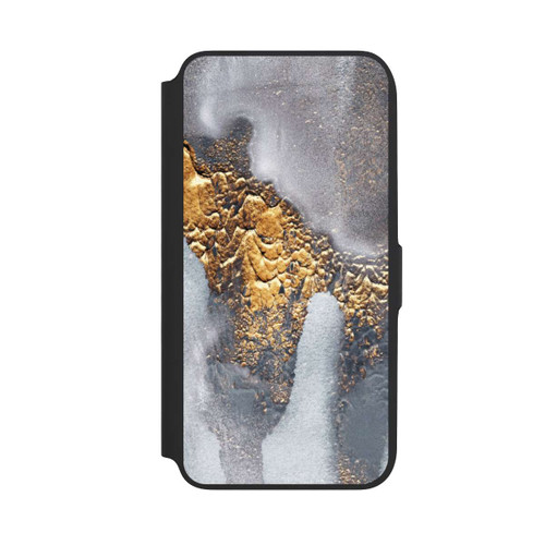 Samsung Galaxy A16 5G NIVOflip Beton-Gold-Glitzerlook