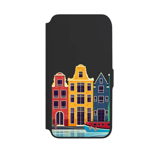 Samsung Galaxy A16 5G NIVOflip Amsterdam Canal Houses