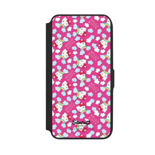 Samsung Galaxy A16 5G NIVOflip Hello Kitty Regenbogenmuster