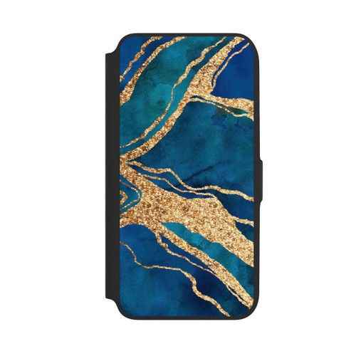 Samsung Galaxy A16 5G NIVOflip Pierre précieuse Or Bleu