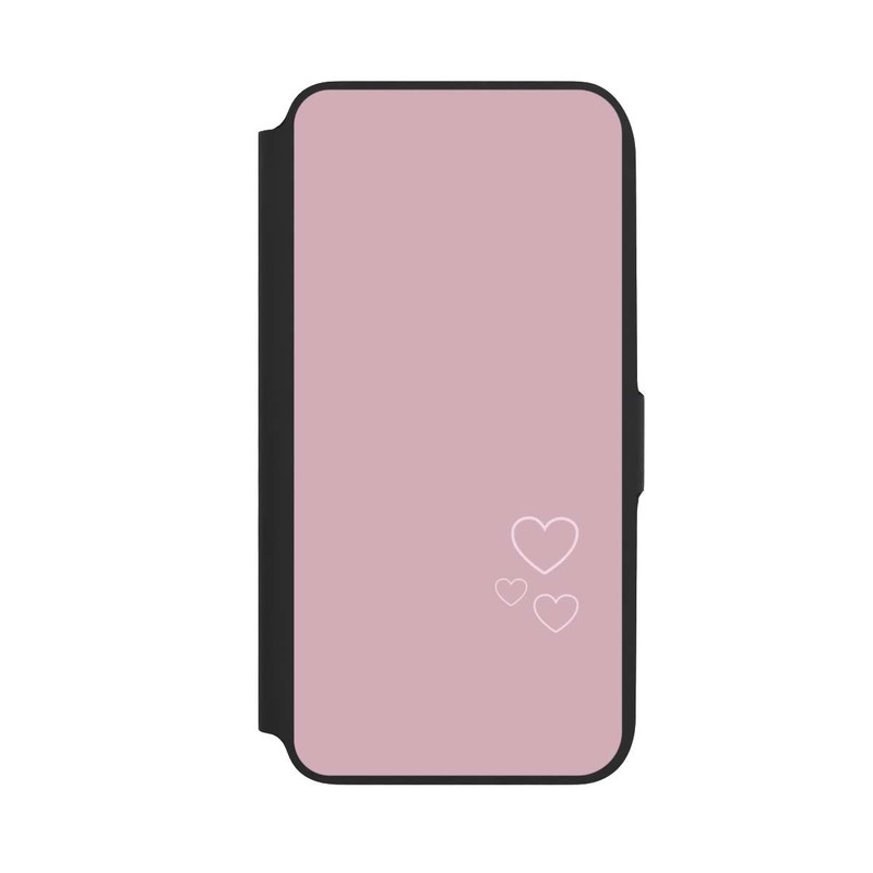 Galaxy A16 5G NIVOflip kleine Herzen auf rosa