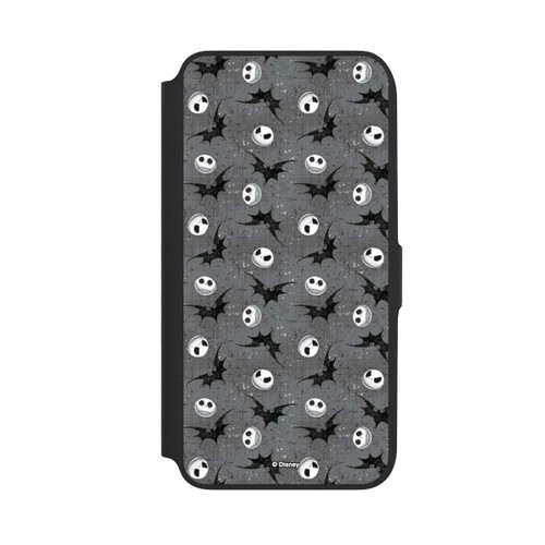 Samsung Galaxy A16 5G NIVOflip Jack Grey Pattern Tim Burtons Nightmare before Christmas