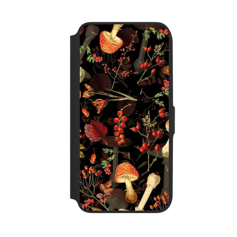 Galaxy A16 5G NIVOflip Pilzmuster Schwarz